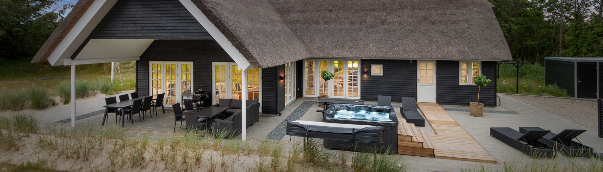 Die schönsten Luxus Ferienhäuser Dänemarks → Feriekompagniet Blåvand