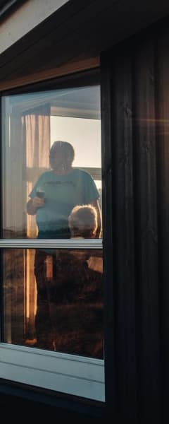 Sommerhus Efterår Stue