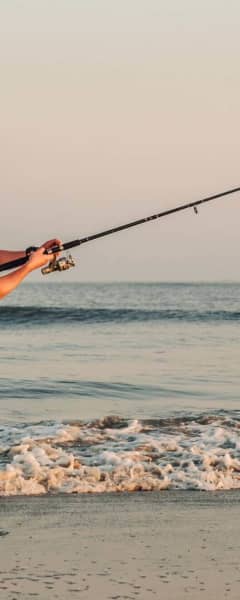 Fisker Ved Vejers Strand