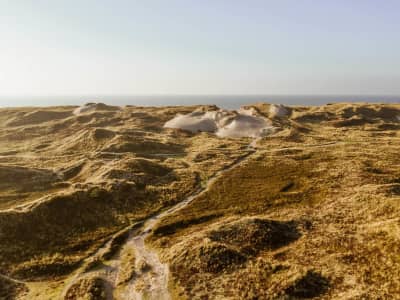 Sommerhus Efterår Klitlandskab