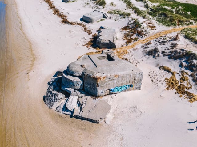 Bunker Fugleperspektiv