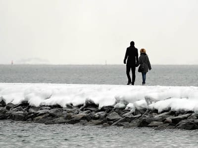 Par Vinter Strand