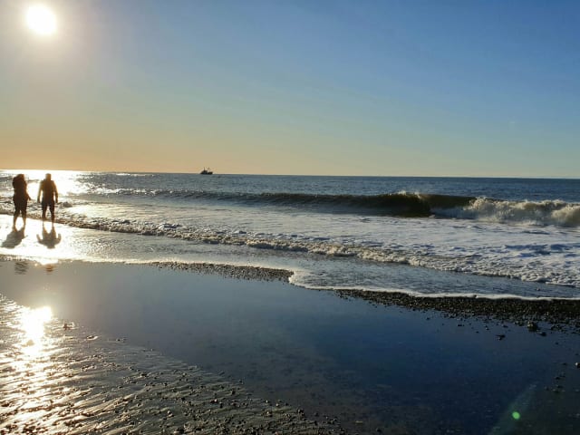 Nyd ferien ved Vesterhavet
