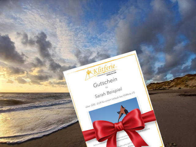 Gutschein für Urlaub an der Nordsee