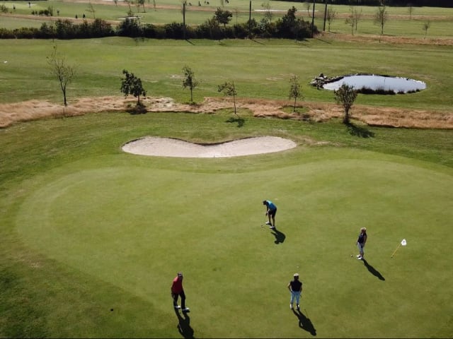 Outrup Golf Luftfoto Put