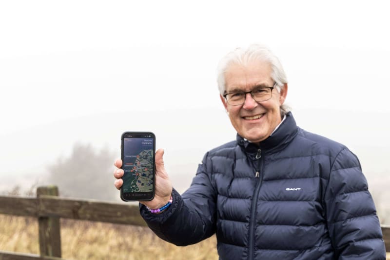 Portrait Finn Christensen Mit Karte Credit Søren Emil Mogensen (Feriekompagniet)