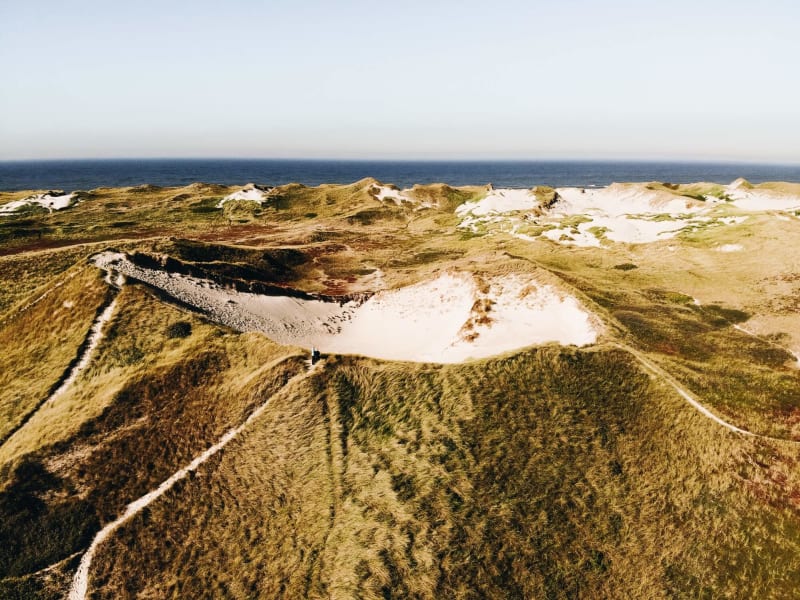 Cykel Klitlandskab Hvide Sande