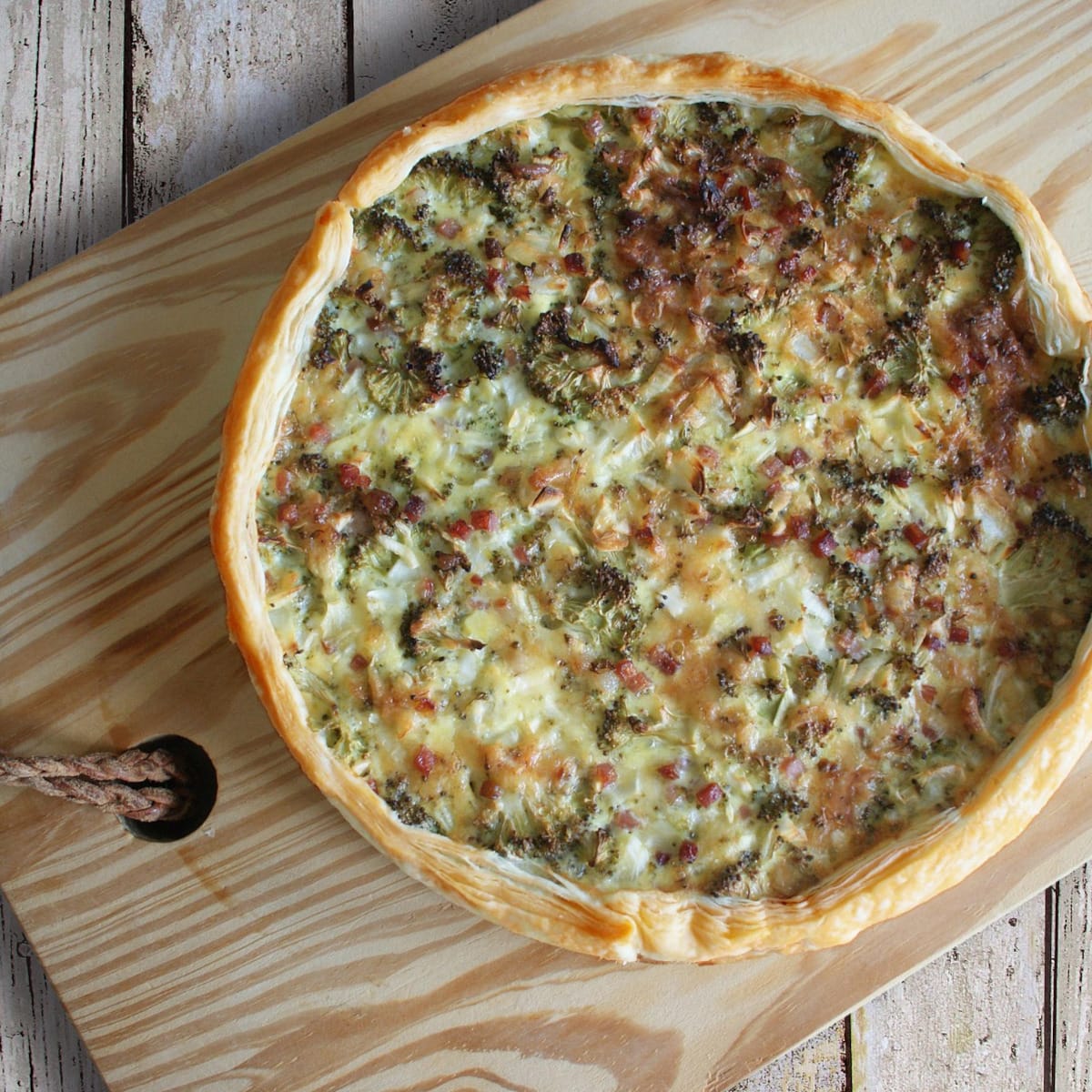 Ferienessen Klitferie - Reste-Quiche