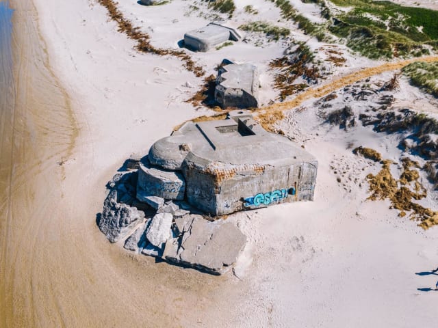 Bunkere ved Vesterhavet
