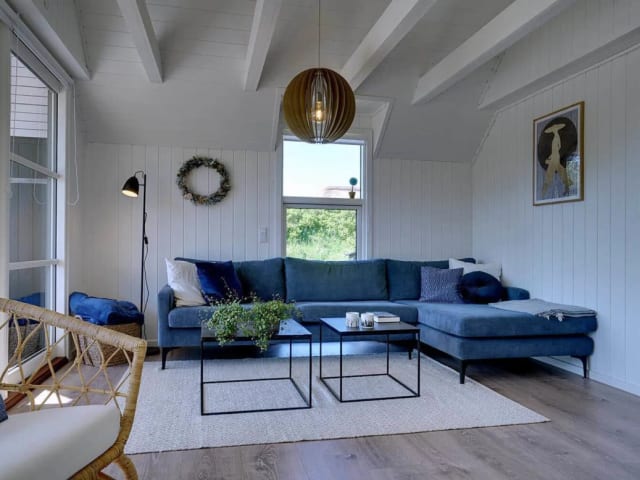 Wohnzimmer Hyldebærvej 3 Henne Strand